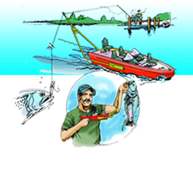 MasterCaster, remote control boat,catch any size fish with this r/c fishing  boat!