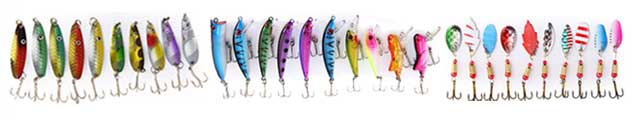 Wow, 30 Fishing Lures, Catch Some Fish!
