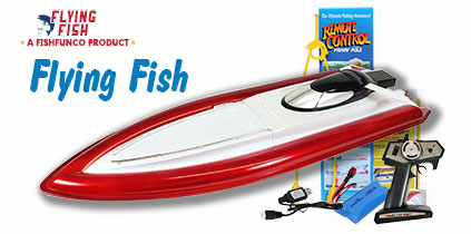 The Giant 34" Flying Fish Rc Fishing Boat
