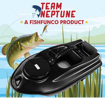 Team Neptune Remote Control Fishing Boat! Catch's real fish, Radio Control  Fishing Boat, Rc Fishing Boats