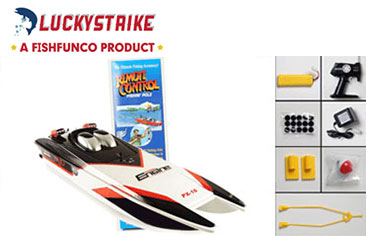 The LuckyStrike can go Fishing, and Really Catches Fish, includes everything