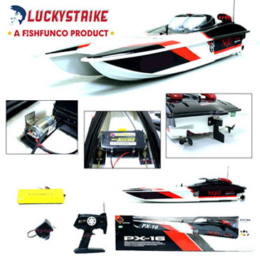 Fun and Functional fishing with the LuckyStrike Rc Boat for Fishing