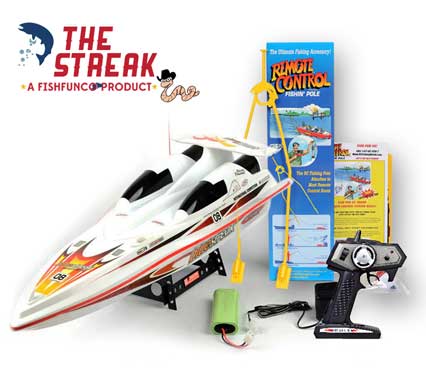 The 32"New Streak Rc Fishing Boat!