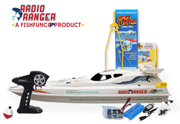 Radio Ranger Remote Control Fishing Boat! Catch's real fish, Radio Control  Fishing Boat, Rc Fishing Boats