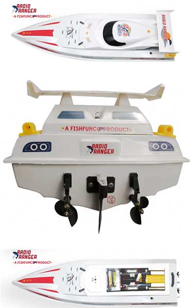 Fish Fun King Fisher Remote Control Fishing Boat! Catch's real fish, Radio  Control Fishing Boat, Rc Fishing Boats