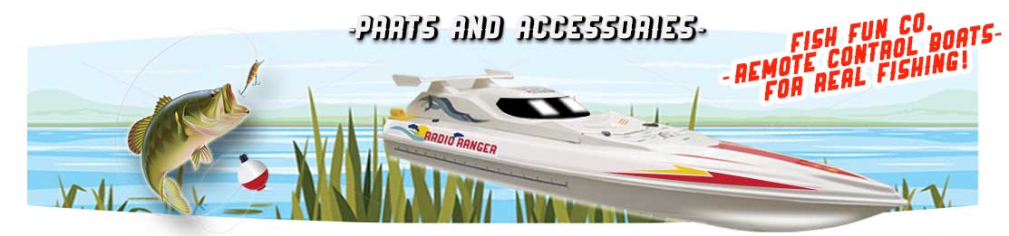 Rc Fishing Boats Parts!