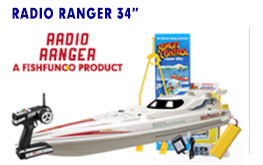 The 34 inch Radio Ranger Rc Fishing Boat, our most popular