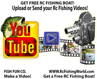 make a rc fishing baot video