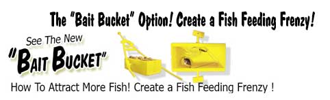 Fill the Bait Bucket with Chum or a Lure, with any Rc Boat